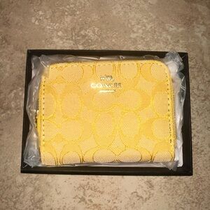 Coach Sunny Yellow Women's Wallet